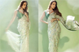Malaika Arora sizzles in sequinned saree, see pics