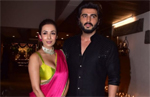 All eyes on Malaika Arora and Arjun Kapoor in ethnic outfits at celebrity Diwali party