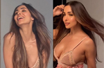 Malaika Arora is the epitome of hotness as she flaunts glamourous multi-tiered dress, Watch video