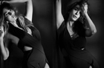 Malaika Arora raises the temperatures in portrait monochrome photos