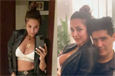 Malaika Arora looks smoking hot as she chills with Karan Johar and Manish Malhotra