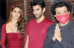 Anil Kapoor wears a face mask at Malang success party