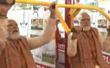 PM Narendra Modi hits gym in UP�s Meerut, Watch