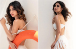 It’s always a beach day for Mouni Roy in a stunning white fringe bikini
