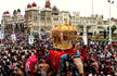 Thousands gather as Vijayadashami procession marks end of 10-day Mysuru Dasara