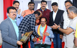 Nagathihalli Chandrashekhar visits Qatar for movie premiere