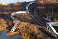 New York train derails, four dead and 67 injured