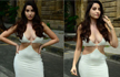 Nora Fatehi in a gorgeous white cutout dress is certain to make jaws drop