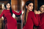 Nora Fatehi radiates elegance in backless ruby red dress, fans applaud her style