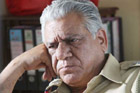 Om Puri absconding after being charged with domestic violence.