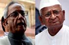 Pranab better than other UPA ministers: Anna Hazare