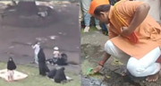 Women offer Namaz at Pune Fort, BJP MP ’Purifies’ area with Cow urine