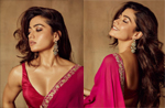 Rashmika Mandanna is elegance with grace in a pink saree and pictures will melt your heart, see pics