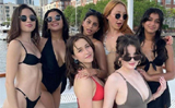 Suhana Khan oozes hotness as she enjoys pool party with girl gang, pics go viral