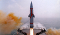 India successfully test-fired nuclear-capable Dhanush missile