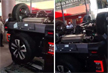 She wanted to crush lemon with Thar, SUV flew out of showroom’s 1st floor