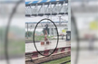 Elderly man spotted doing yoga in rain on railway platform, internet calls it