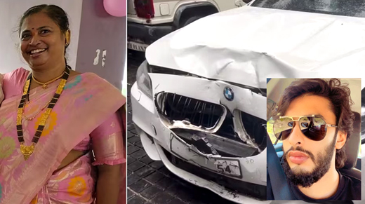 Shinde-led Shiv Sena leader’s son main accused after BMW crash kills mumbai woman