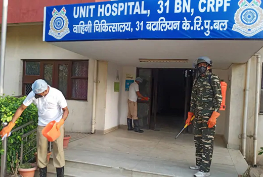 122 COVID-19 cases at CRPF battalion in Delhi, results Of 100 others awaited