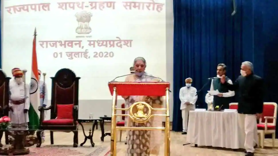 Yashodhara Raje Scindia, Gopal Bhargava, 26 others take oath as ministers in MP cabinet expansion