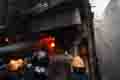 Fire brought down a four storey building in Mumbais Kalba Devi