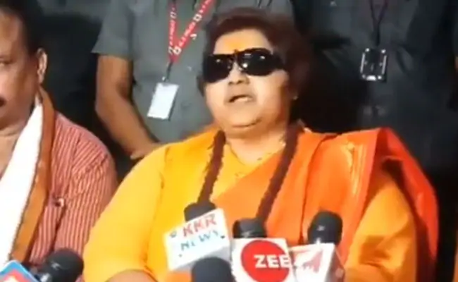 BJP’s Pragya Thakur targets Rahul Gandhi: 