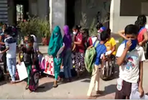 School in Gujarat’s Rajkot reopens during COVID-19 lockdown