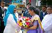 First Lady of Maldives Visits St Joseph’s University