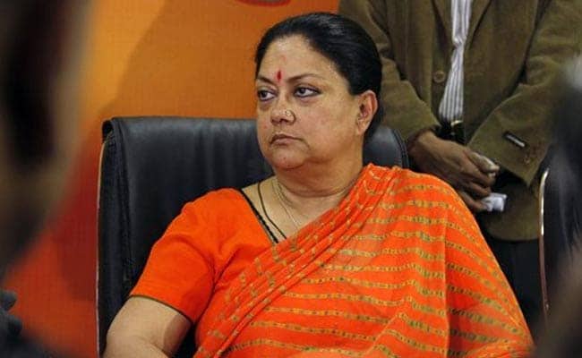 Vasundhara Raje asked Congress MLAs to 