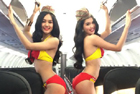 Bikini-clad airhostesses pose for VietJet ad campaign