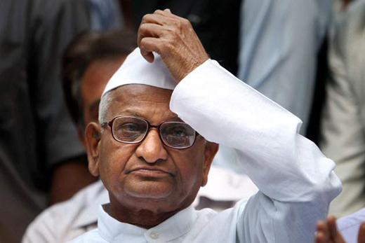 Ann hazare-AAP