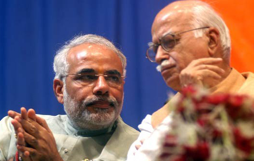 Modi-Advani -BJP dialema