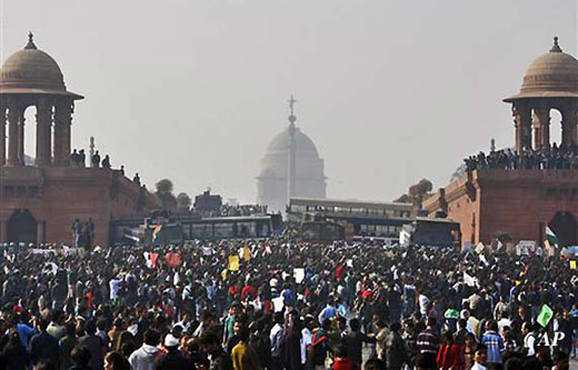 Delhi gang rape case-protest