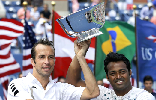 Leander Paes becomes oldest man to win a Grand Slam