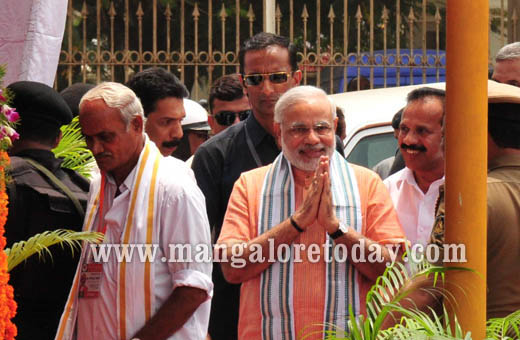 Narendra Modi in Mangalore