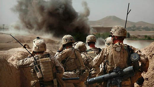 NATO strike Afghan