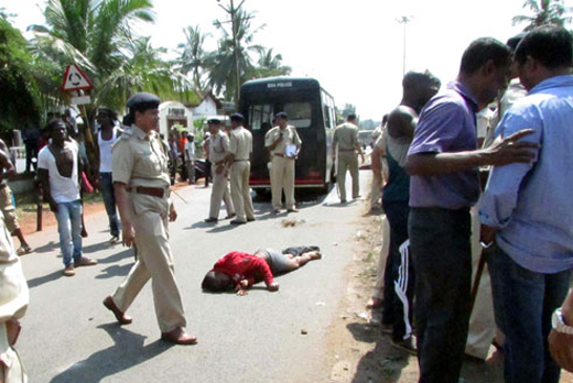 NIGERIAN-STABBed to death