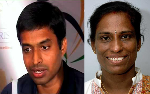 P T Usha -Gopichand-IOA
