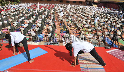 Yoga Guinness Record in Mangalore / Yoga for Future