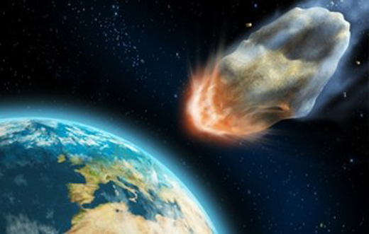 Asteriods-hit Earth