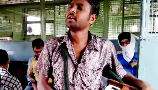 beggar-singing...