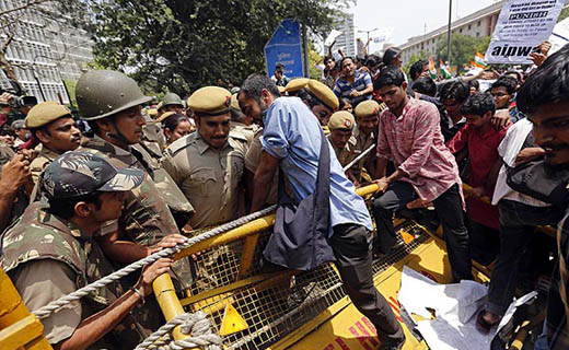 5yr old rape accused arrest-protest1