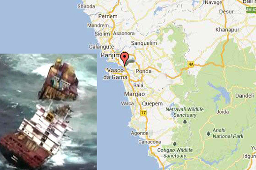 Goa-Ship sinking-1
