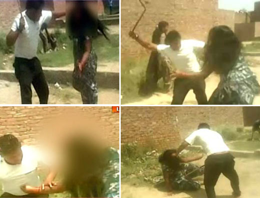 Ludhiana Woman beaten up1