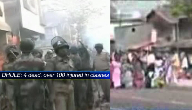 Dhule-Clash- 4 dead