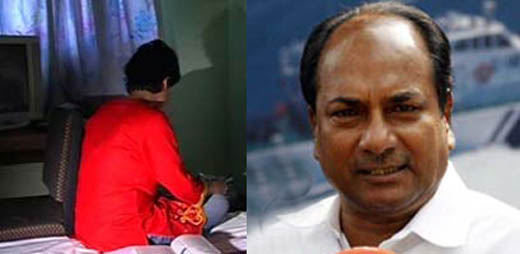 A K antony-Naval officer-dissmisal